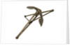 Frame stock anchor - shank hollowed out 1829 by unknown
