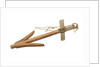 Anchor model - wooden killick - Greek/Roman by unknown