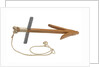 Anchor model - wooden killick - Greek/Roman by unknown