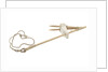 Anchor model - wooden killick by unknown