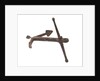 Iron stock anchor by unknown