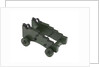 Gun carriage model by unknown