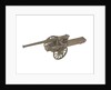 Gun model; Field Gun by unknown