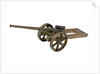 Gun model; Field Gun by unknown