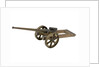 Gun model; Field Gun by unknown