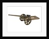 Gun model; Field Gun by unknown
