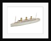 Waterline model; Rigged model; Miniature model by Bassett-Lowke Ltd