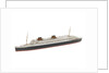 Waterline model; Miniature model by Bassett-Lowke Ltd