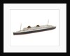 Waterline model; Miniature model by Bassett-Lowke Ltd