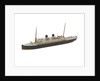 Waterline model; Miniature model by Bassett-Lowke Ltd