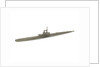Waterline model; Miniature model by unknown