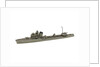 Waterline model; Miniature model by Wikino