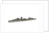 Waterline model; Miniature model by Wikino