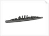 Waterline model; Miniature model by Wikino