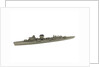 Waterline model; Miniature model by unknown