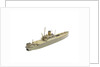 Waterline model; Miniature model by Tring