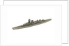 Waterline model; Miniature model by unknown