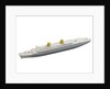 Waterline model; Miniature model by Tri-ang