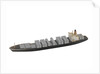 Waterline model; Miniature model by Reginald Carpenter
