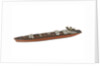 Waterline model; Miniature model by Reginald Carpenter