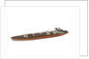 Waterline model; Miniature model by Reginald Carpenter