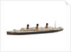Waterline model; Miniature model by Reginald Carpenter