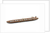 Waterline model; Miniature model by Reginald Carpenter