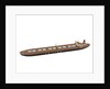 Waterline model; Miniature model by Reginald Carpenter