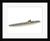 Waterline model; Miniature model by Reginald Carpenter