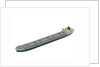 Waterline model; Miniature model by Reginald Carpenter