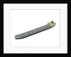 Waterline model; Miniature model by Reginald Carpenter