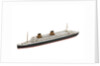 Waterline model; Miniature model by Bassett-Lowke Ltd