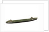 Waterline model; Miniature model by Reginald Carpenter