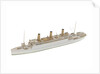Waterline model; Miniature model by Reginald Carpenter