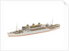 Waterline model; Miniature model by Reginald Carpenter