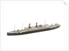 Waterline model; Miniature model by Reginald Carpenter