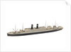 Waterline model; Miniature model by Reginald Carpenter