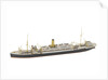 Waterline model; Miniature model by Reginald Carpenter