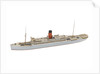 Waterline model; Miniature model by Reginald Carpenter