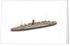 Waterline model; Miniature model by Reginald Carpenter