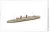 Waterline model; Miniature model by Reginald Carpenter
