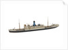 Waterline model; Miniature model by Reginald Carpenter
