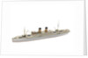 Waterline model; Miniature model by Reginald Carpenter