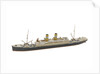 Waterline model; Miniature model by Reginald Carpenter