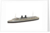 Waterline model; Miniature model by Reginald Carpenter