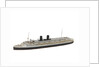 Waterline model; Miniature model by Reginald Carpenter
