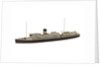 Waterline model; Miniature model by Reginald Carpenter