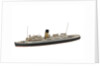 Waterline model; Miniature model by Reginald Carpenter