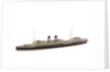 Waterline model; Miniature model by Reginald Carpenter