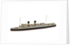 Waterline model; Miniature model by Reginald Carpenter